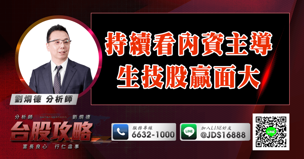 持續看內資主導 生技股贏面大 (圖)